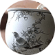 釉下青花