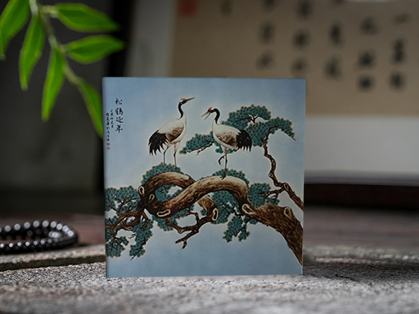 瓷板画