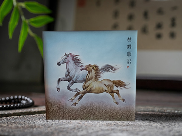 瓷板画