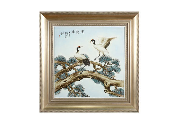 瓷板画